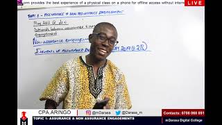Full ELEMENTS OF ASSURANCE ENGAGEMENT News