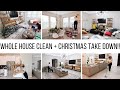 WHOLE HOUSE CLEAN WITH ME// NEW YEAR PREP PART.2 // Jessica Tull cleaning motivation