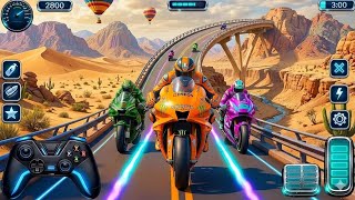 🏍️ IMPOSSIBLE GT MOTO BIKE RACING 2026 -HARD BIKE RACING STUNTS 3D - ANDROID GAMEPLAY 🎮 screenshot 5