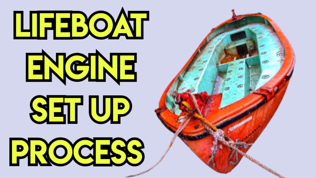 Lifeboat Yanmar Engine Set Up Process into the Lifeboat In Bangladesh | Yanmar Engine Set up system