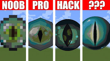 EnderEye NOOB vs PRO vs HACKER MINECRAFT Pixel Art