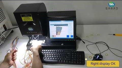 Automatic Wiring Harness Color Sequence Detector