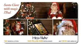 Santa Claus With Magic IPad | After Effects Template