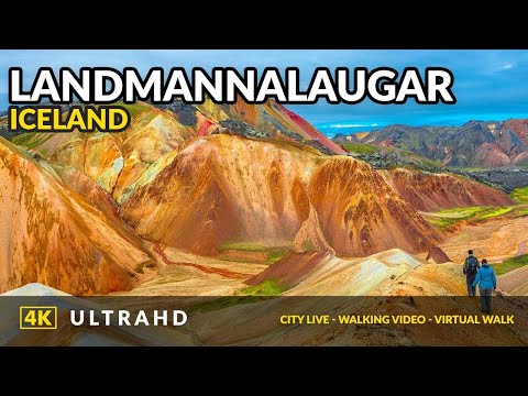 4K  Landmannalaugar in Iceland