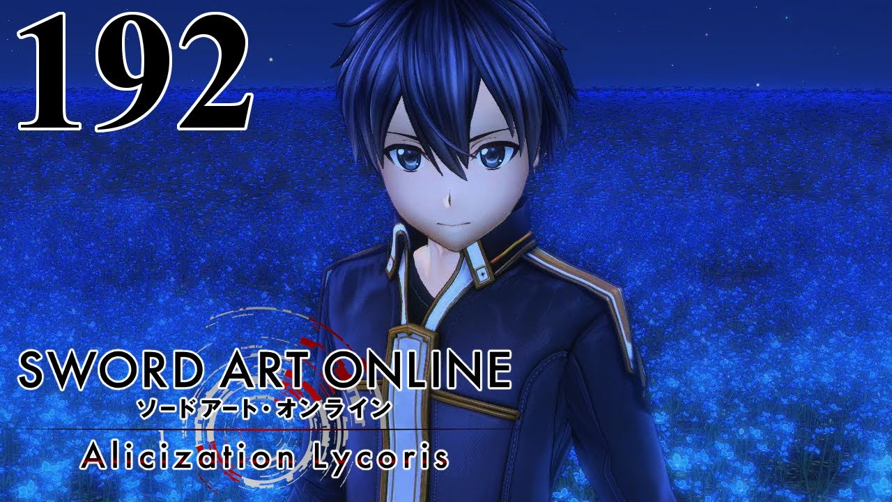 [Blind Let's Play] Sword Art Online: Alicization: Lycoris EP 192: Forget-Me-Not