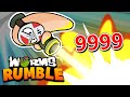 MY MASK IS IN THE GAME! | Worms Rumble