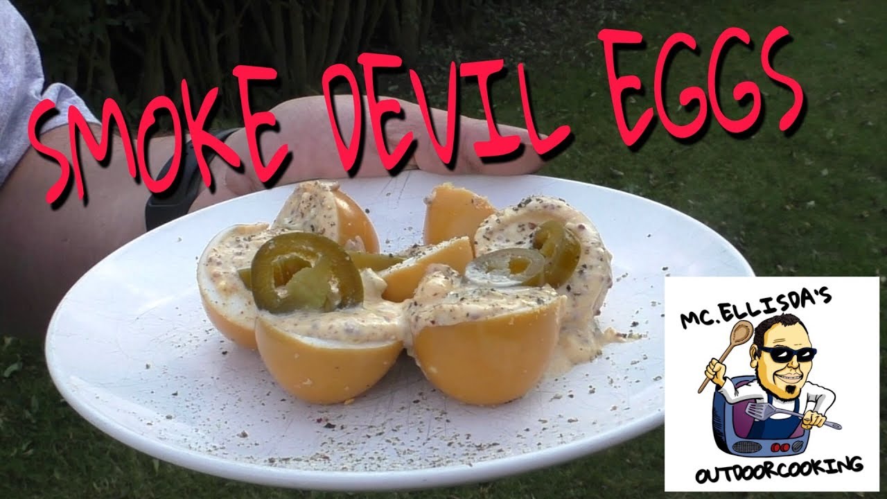 #079 - Fingerfood: smoke devil eggs // geräucherte Teufelseier 😈 - YouTube