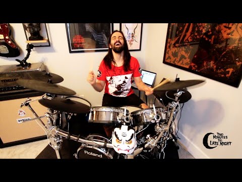 Jay Weinberg X Two Minutes To Late Night Candy's Room Cover