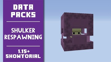 Shulker Respawning [Data Pack] - Showcase/Tutorial - Minecraft 1.15+