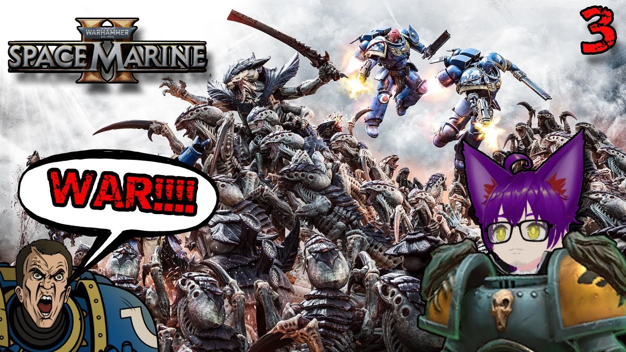 Space Marine 2 Let's Play VOD 3