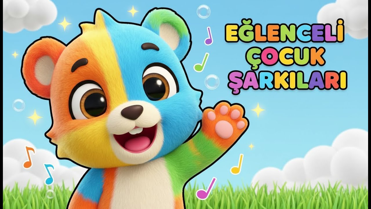 POPÜLER ÇOCUK ŞARKILARI · Beş Küçük Maymun · Minik Fil · Sevimli Panda · Çizgi Film