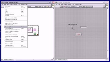 Dr. LabVIEW: Creating VI Snippets