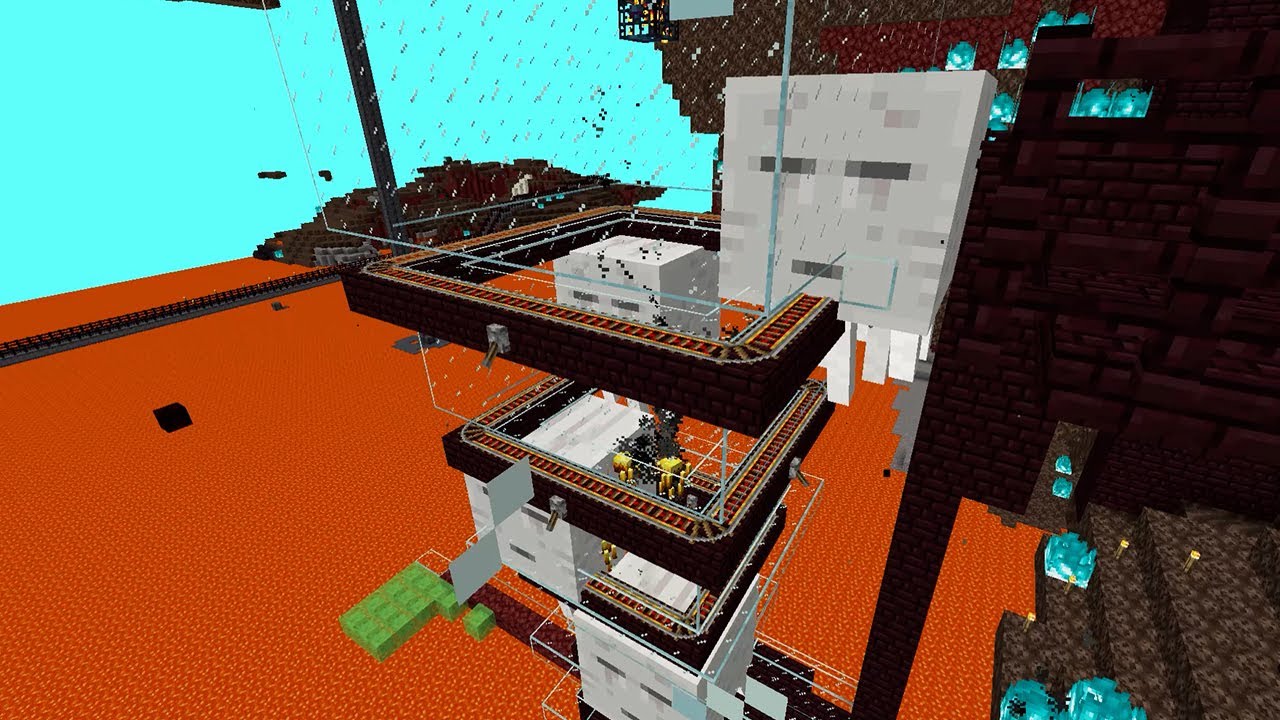 Java版マイクラ ガスト圧式ブレイズトラップ サバイバル Youtube Java版マイクラ ガスト圧式ブレイズトラップ サバイバル Youtube
