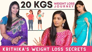 Krithika Annamalai's 20 Kgs Weight Loss Journey  | Diet & Workout Secrets Revealed | Say Swag