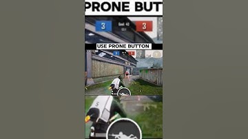BGMI PUBG MOBILE SETTING PRONE BUTTON 😱 || BGMI NEW TIPS AND TRICKS
