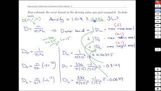 Unit 19-7 Using Linearity or Differentials for Estimates of Error Bounds - MATH 121