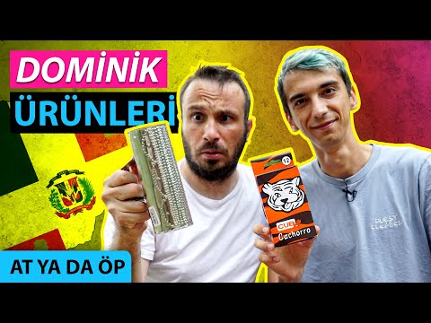 Mendebur Lemur İle Dominik Ürünlerini İnceledik | At ya da Öp (Exatlon Challenge)