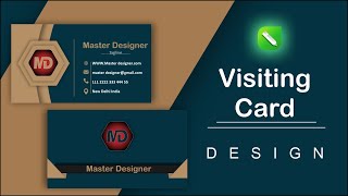 Visiting card Design | Corel Draw