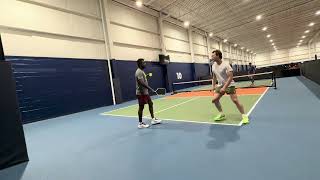Competitive 4.5 Men's Pickleball Doubles. Smart Shots and Patience Balls. Dan/Sam vs Jeremy/Vin 3