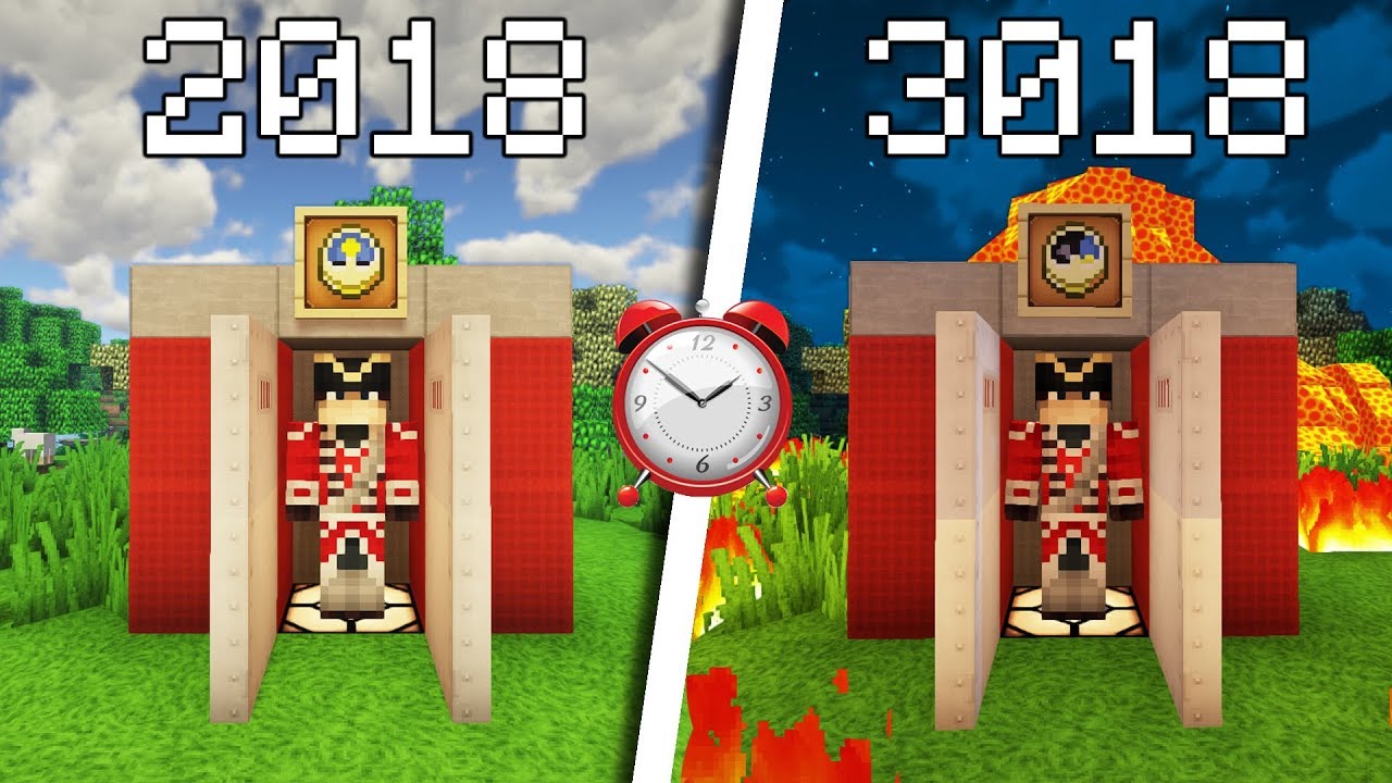COMMENT VOYAGER DANS LE TEMPS SUR MINECRAFT ! - YouTube