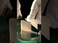 Cutting a nightlight ribbon with surreal precision #ai #asmr #abstract