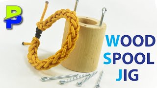 Using a Wood Spool Jig / Knitting Spool to Make a 2-pin Design