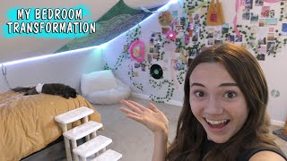 MY NEW BEDROOM TRANSFORMATION & TOUR! | Kayla Davis