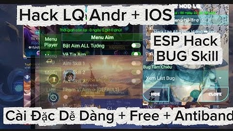 Hack Liên Quân Mới Nhất Menu ESP • Hack Map Liên Quân Mùa 33 Mới Nhất | Hack Liên Quân | Mod LQ