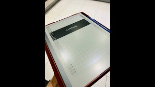 ReMarkable Notebook Template Overview