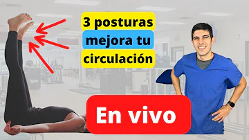 ¿Qué posición es mejor para la circulación de las piernas?