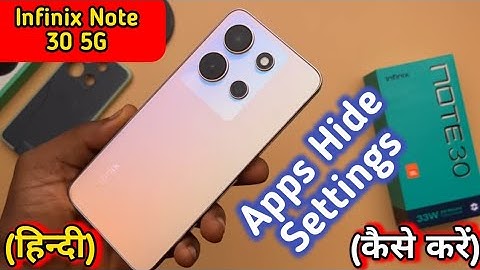 How To Hide App In Infinix Note 30 5G, Hide, Infinix Note 30 5G Hide Apps, Infinix Note 30