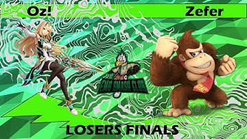 Oz! (Pyra/Mythra, Roy) vs Zefer (Donkey Kong) - EMUSC F21-5 Losers Finals