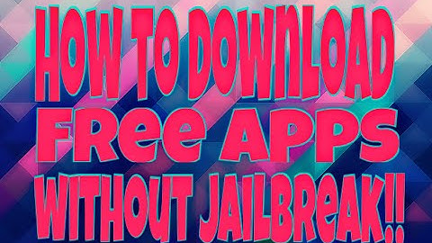 How To Download Apps For Free (Without Jailbreak!! iOS 9+)