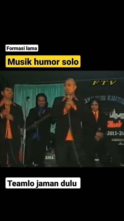 Formasi lama teamlo musik humor