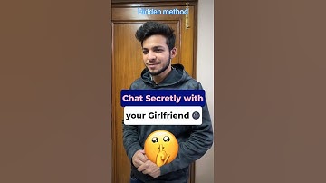 HIDDEN Method to do your SECRET CHATS ‼️🌚