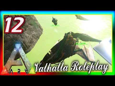 ark:-valhalla-#12---toxic-cloud?-rex-taming!-(modded-ark-survival-evolved-roleplay)