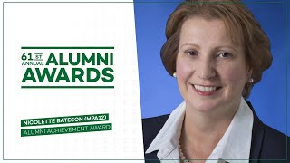 Nicolette Bateson (MPA12) – 61st Annual EMU Alumni Award Recipient