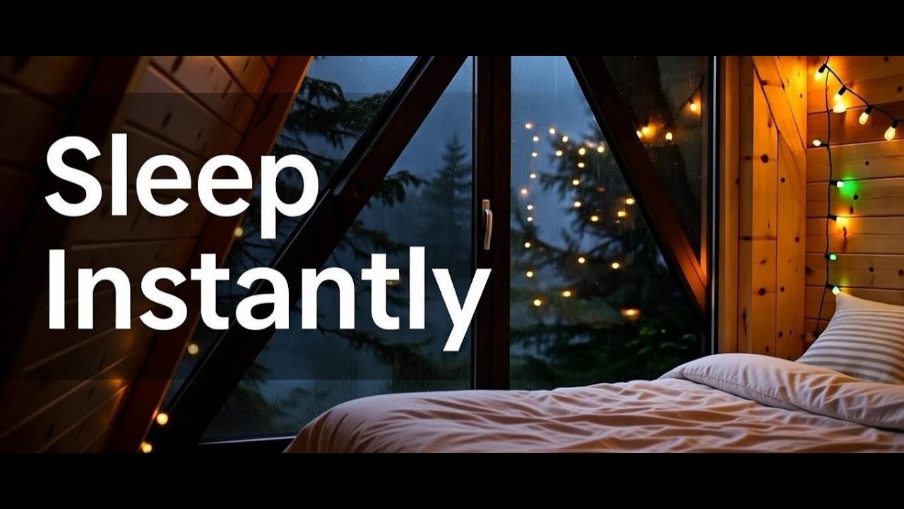 Deep Sleep Rain ASMR | Cozy Cabin Rain Sounds for Relaxation - YouTube