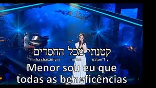 Menor Sou (Qatonti) - The Voice Israel - Hebraico - Legenda em Português (Ofir Ben Shitrit)