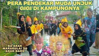 Para Pendekar Turun Gunung Ber Arak Marapulai dengan Anak Daro | Suasananya Pecah Dan Terhibur !
