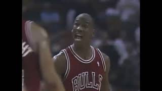 Michael Jordan Angry at Bill Cartwright (1995) screenshot 3