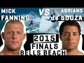 Mick Fanning VS Adriano de Souza FINALS 2015 Rip Curl Pro Bells Beach | WSL REWIND