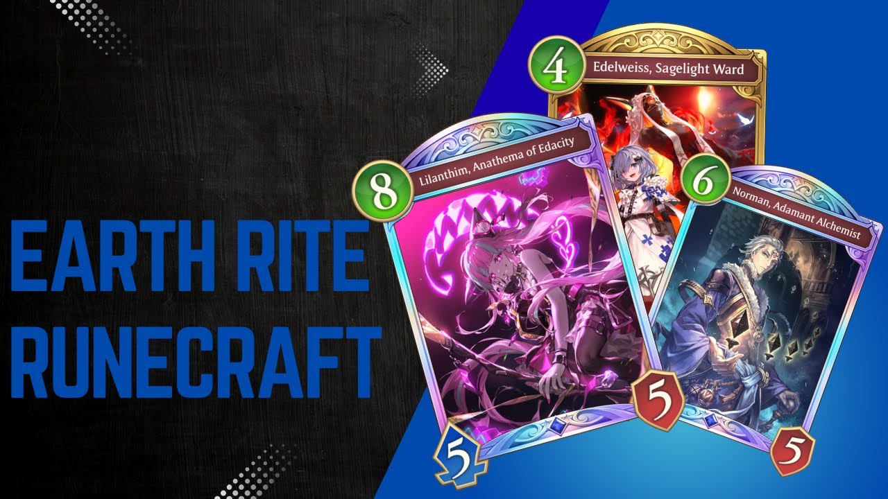Shadowverse Earth Rite Solid Midrange Deck and My Favorite of the Set| Earth Rite Runecraft ...