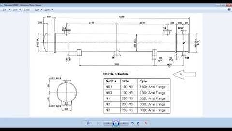 PDMS Equipment Modelling - Reboiler E-1301(Part-I)(Primitives and nozzle orientation)