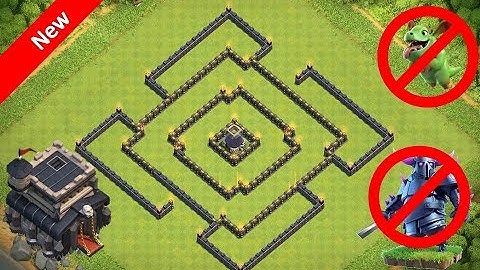 TH9 Dark elixir Farming base 2017