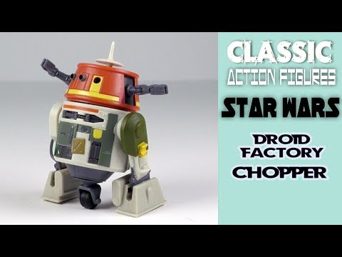 Review of Star Wars Droid Factory Chopper 