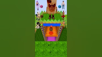 Italian Brainrot Vs Squid Game Sky Jump Part 27 #minecraft #shorts #kpop