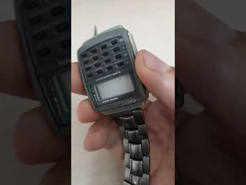 החלפת סוללה בשעון CASIO