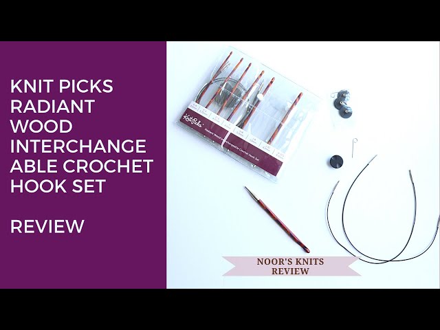 Radiant Tunisian Crochet Hook Set