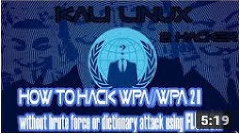 Kali linux -hack WPA_WPA2 using FLUXION -- without brute force or dictionary attack